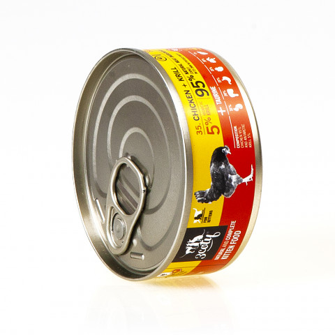 3COTY Chicken with krill For kittens - nassfutter für Katzen - 24x80g - Fotogalerie 2