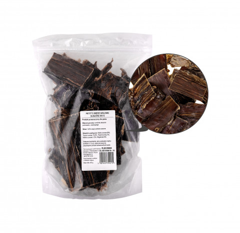 PETITTO Dried beef - leckerli für hunde - 500g - Fotogalerie 6