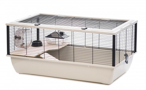 INTER-ZOO Bob + Wood beige - Käfig für einen Hamster - Fotogalerie 1
