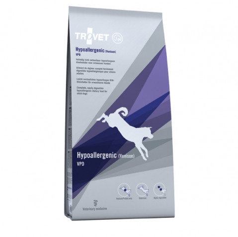 TROVET Hypoallergenic VPD Venison - trockenfutter für Hunde - 3kg - Fotogalerie 1