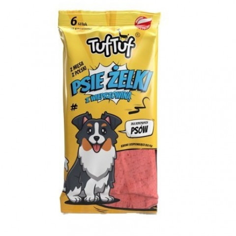 TUF TUF Dog gummies - pork stripes - leckerli für hunde - 6 - Fotogalerie 1