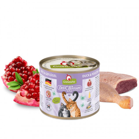 GRANATAPET DeliCATessen Duck and poultry - nassfutter für Katzen - 200g - Fotogalerie 2