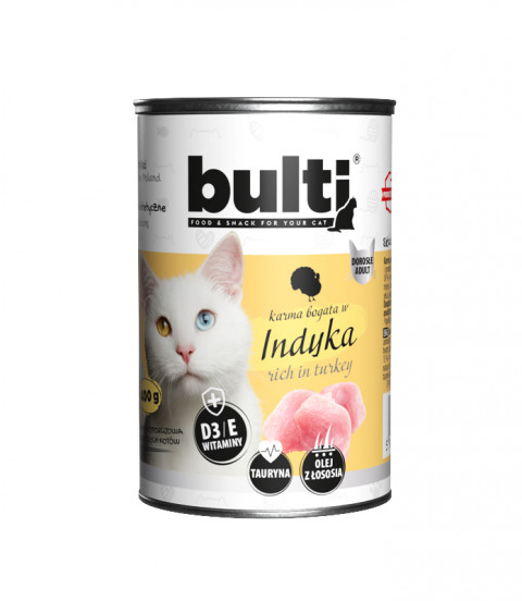 BULTI Hackfleisch MIX 4 Fleischsorten – Nassfutter für Katzen – 24 x 400 g - Fotogalerie 2