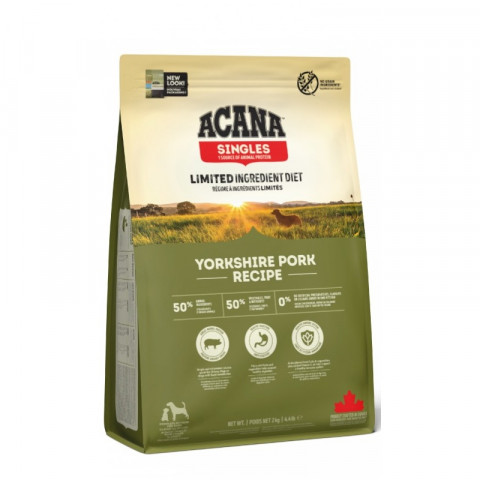 ACANA Singles Yorkshire Pork – Trockenfutter für Hunde – 6kg - Fotogalerie 1