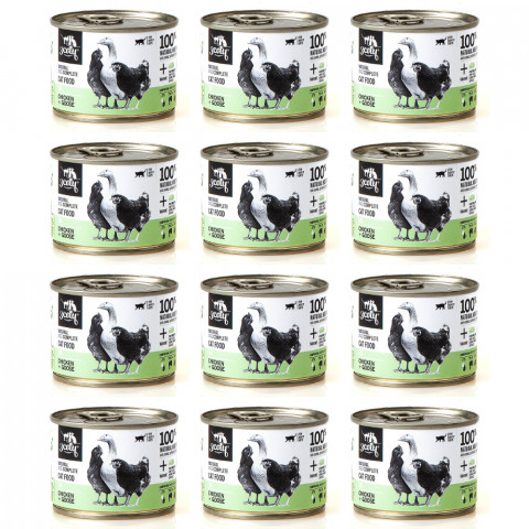 3COTY 19. Chicken and Goose - nassfutter für Katzen - 12x180g - Fotogalerie 1