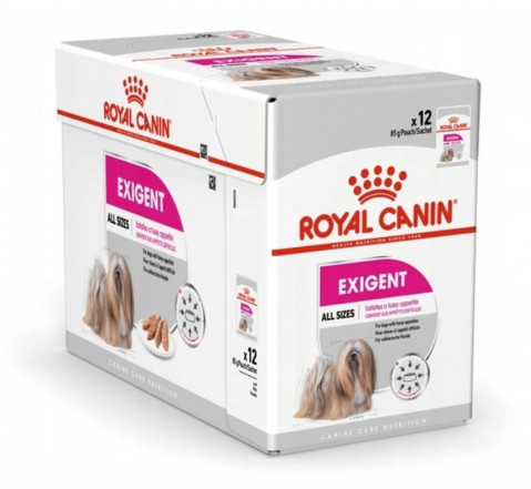ROYAL CANIN Exigent Nassfutter für Hunde Pastete 12x85 g - Fotogalerie 8
