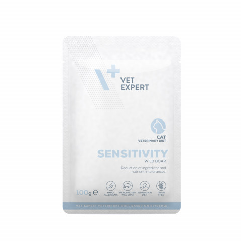 VET EXPERT Veterinary Diet Sensitivity Cat - Nassfutter für Katzen - 100g - Fotogalerie 1