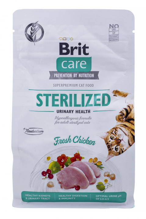 BRIT Care Grain-Free Sterilized Urinary - Trockenfutter für Katzen - 400 g - Fotogalerie 1
