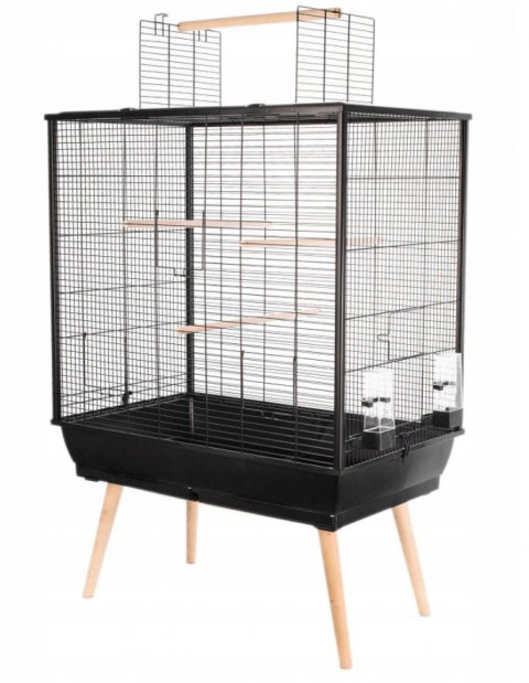 Vogelkäfig Zolux Neo Jili H80 Schwarz - Fotogalerie 1