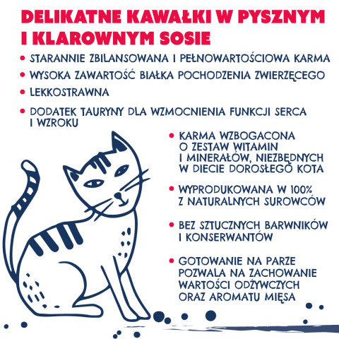 TEO Rich in beef - nassfutter für Katzen - 850g - Fotogalerie 2