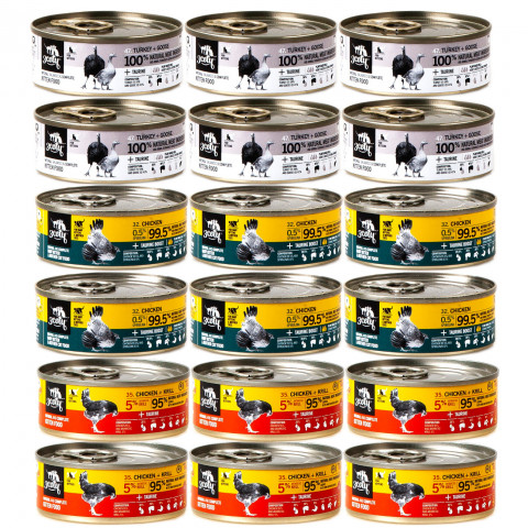 3COTY für Kätzchen MIX aus 3 Geschmacksrichtungen – Nassfutter für Katzen – 18x80g - Fotogalerie 1