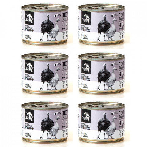 3COTY 47. Turkey and goose for kittens - nassfutter für Katzen - 6x180g - Fotogalerie 1