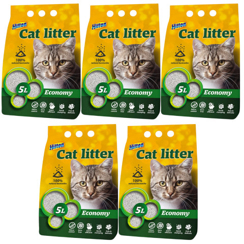 HILTON Economy – Bentonit-Katzenstreu – 5x5l - Fotogalerie 1