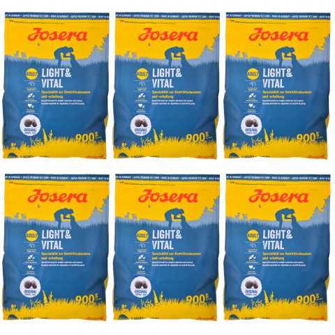 JOSERA Adult Light & Vital - Trockenfutter für Hunde - 6x900g - Fotogalerie 1