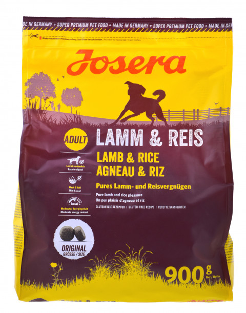 JOSERA Adult Lamb with rice - Trockenfutter für Hunde - 24x900 g - Fotogalerie 2