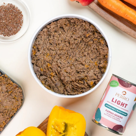 PERRO Light Lamb with vegetables - Nassfutter für Hunde - 400g - Fotogalerie 2