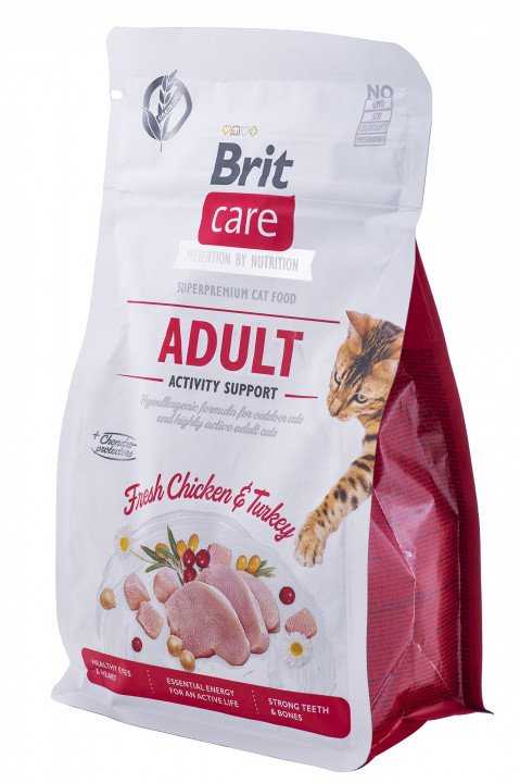 BRIT Care Grain Free Activity Support Adult - Trockenfutter für Katzen - 400 g - Fotogalerie 2