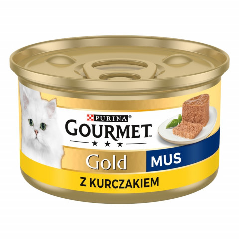 Purina Nestle Gourmet Gold - Lachs und Huhn - Nassfutter für Katzen -85 g - Fotogalerie 1