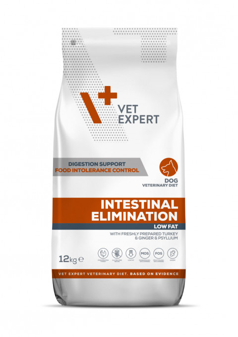 VET EXPERT Veterinary Diet Intestinal Elimination Dog – Trockenfutter für Hunde – 12 kg - Fotogalerie 1