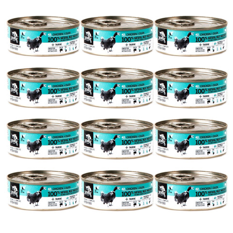 3COTY Chicken with duck For kittens - nassfutter für Katzen - 12x80g - Fotogalerie 1