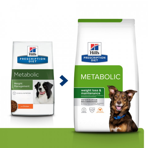 HILL'S PRESCRIPTION DIET Canine Metabolic Hundetrockenfutter Huhn 12 kg - Fotogalerie 2