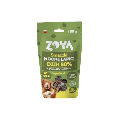 ZOYA Healthy paws Wild boar - leckerli für hunde - 80g - Fotogalerie 1