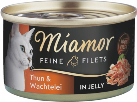 Miamor Feine Filets in Jelly Thun & Wachtelei - Fotogalerie 1