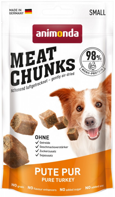 ANIMONDA Meat Chunks Turkey - leckerli für hunde - 60g - Fotogalerie 1