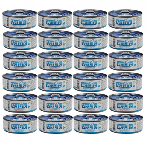 FARMINA Vet Life Hypoallergenic Pork & Potato - Nassfutter für Katzen - 24x85 g - Fotogalerie 1