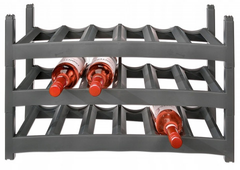 Rotho VARIO Tischweinregal 6 Flasche(n) Grau - Fotogalerie 7