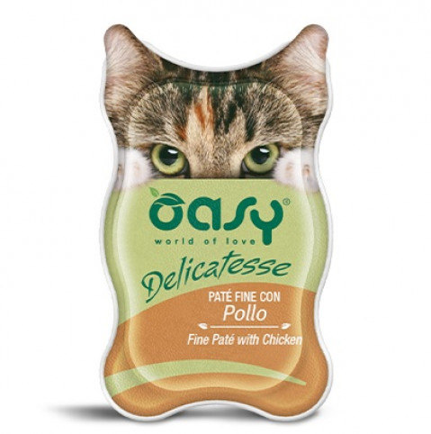 OASY Delicatesse Fine paté with Chicken - nassfutter für Katzen - 85g - Fotogalerie 1