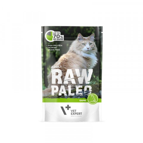 RAW PALEO Adult Cat Wild – Nassfutter für Katzen – 100 g - Fotogalerie 1