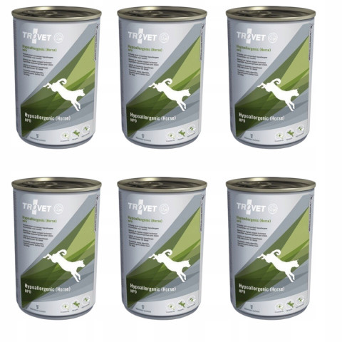TROVET Hypoallergenic HPD mit Pferdefleisch - Nassfutter für Hunde - 6x400g - Fotogalerie 1
