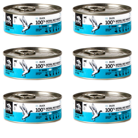 3COTY Duck - nassfutter für Katzen - 6x80g - Fotogalerie 1