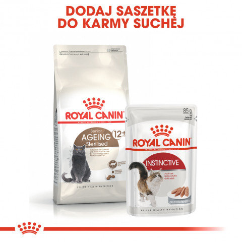 Royal Canin Senior Ageing Sterilised 12+ Trockenfutter für Katzen Mais, Geflügel, Gemüse 2 kg - Fotogalerie 9