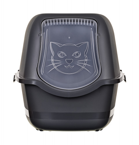 DIAMENTIQ BAYA anthracite - Katzentoilette - 55,5 x 40 x 38,7 cm - Fotogalerie 10