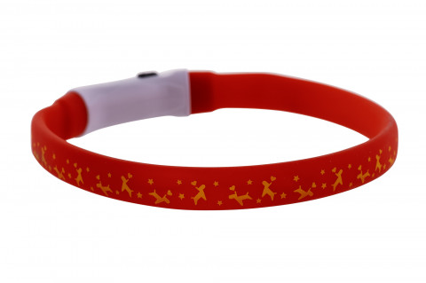 HILTON LED Silikon 1.4x0.8x40 cm mit USB - Hundehalsband - Fotogalerie 4