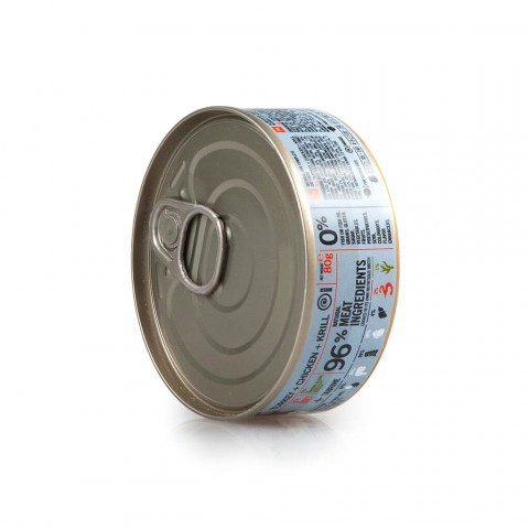 3COTY Turkey with chicken and krill Senior - nassfutter für Katzen - 12x80g - Fotogalerie 4