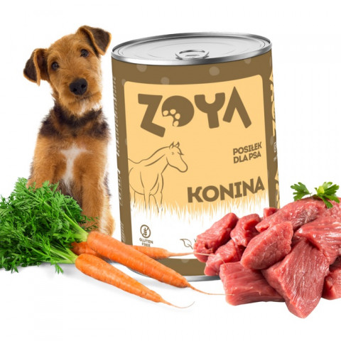 ZOYA Horse - Nassfutter für Hunde - 400g - Fotogalerie 2