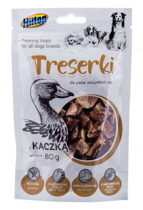 HILTON Treaning treats Duck - Hundeleckerli - 80g - Fotogalerie 1