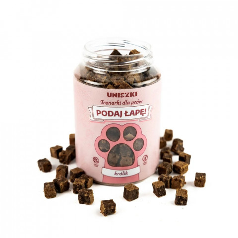 UNISZKI Gib Pfote Kaninchen – Leckerli für Hunde – 150 g - Fotogalerie 5