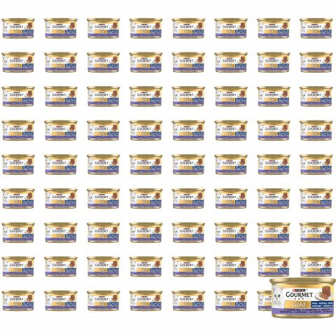 PURINA Gourmet Gold Mousse with lamb - nassfutter für Katzen - 72x85g - Fotogalerie 1