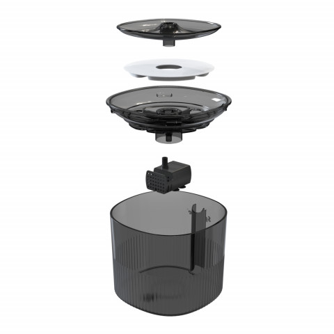SPONGE Pet Fountain - automatischer wasserspender für haustiere – 1,8l - Fotogalerie 5