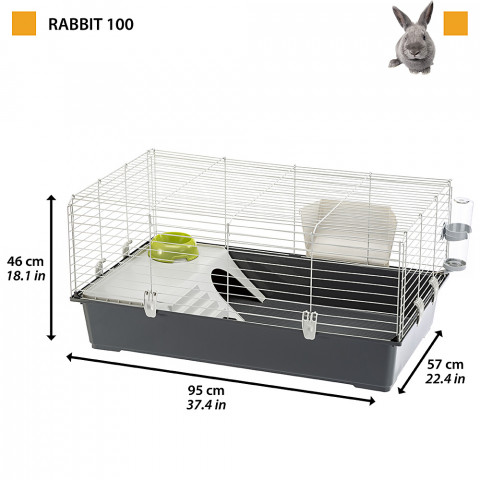 FERPLAST Rabbit 100 - Käfig - Fotogalerie 12
