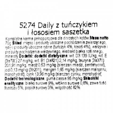 Almo Nature Daily Thunfisch mit Lachs 70 g - Fotogalerie 2