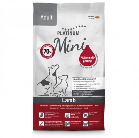 PLATINUM Adult Lamb Mini – halbfeuchtes Hundefutter – 900 g + PLATINUM Xmas-Bits Iberico 150 g Leckerli GRATIS - Fotogalerie 4