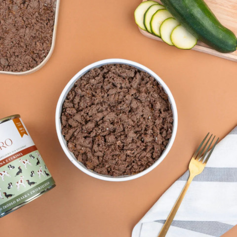 PERRO Junior Mono-Protein Lamb with Zucchini - Nassfutter für Hunde - 800g - Fotogalerie 4