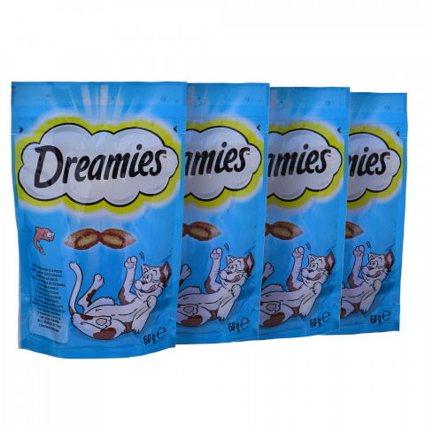 DREAMIES Variety Snack Box - Katze behandeln - 12x60 g - Fotogalerie 3