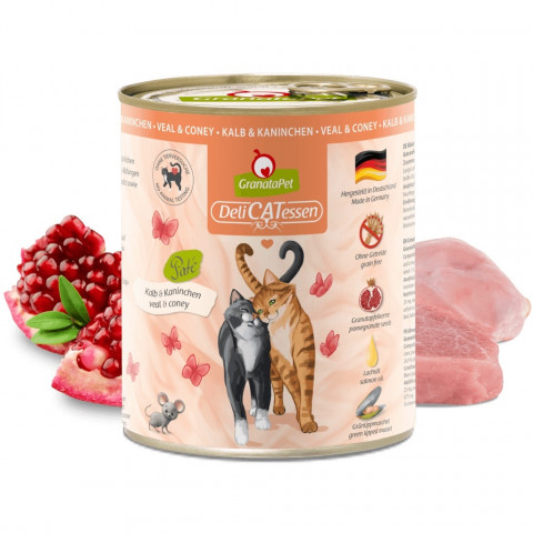 GRANATAPET DeliCATessen Veal and coney - nassfutter für Katzen - 800g - Fotogalerie 3