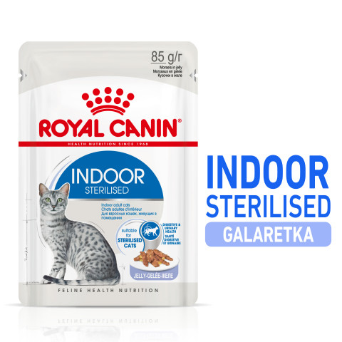 ROYAL CANIN FHN Indoor jelly - Nassfutter für ausgewachsene Katzen - 12x85g - Fotogalerie 11